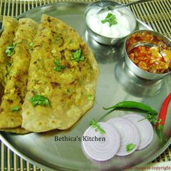 A picture of Paneer Paratha.