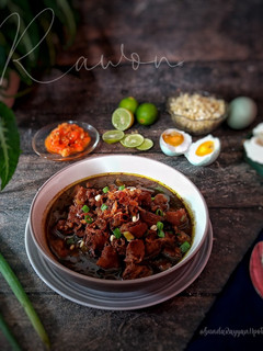 Foto resep Rawon daging sapi