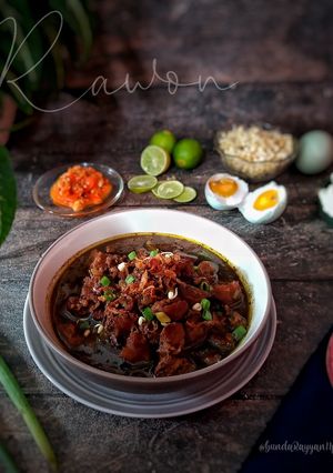 Foto resep Rawon daging sapi