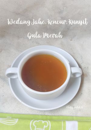 Foto resep Wedang Jahe, Kencur, Kunyit Gula Merah