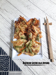 Foto resep Bakwan sayur ala jepang