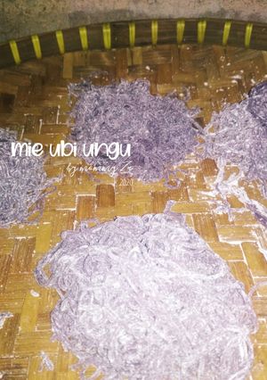 Foto resep Mie ubi ungu🍠💜