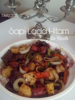 Foto resep Sapi Lada Hitam ala resto