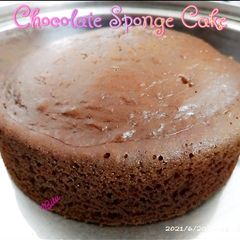 A picture of Chocolate Sponge Cake.