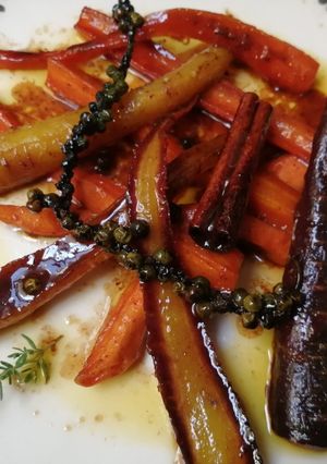 Une photo de Carottes glacées