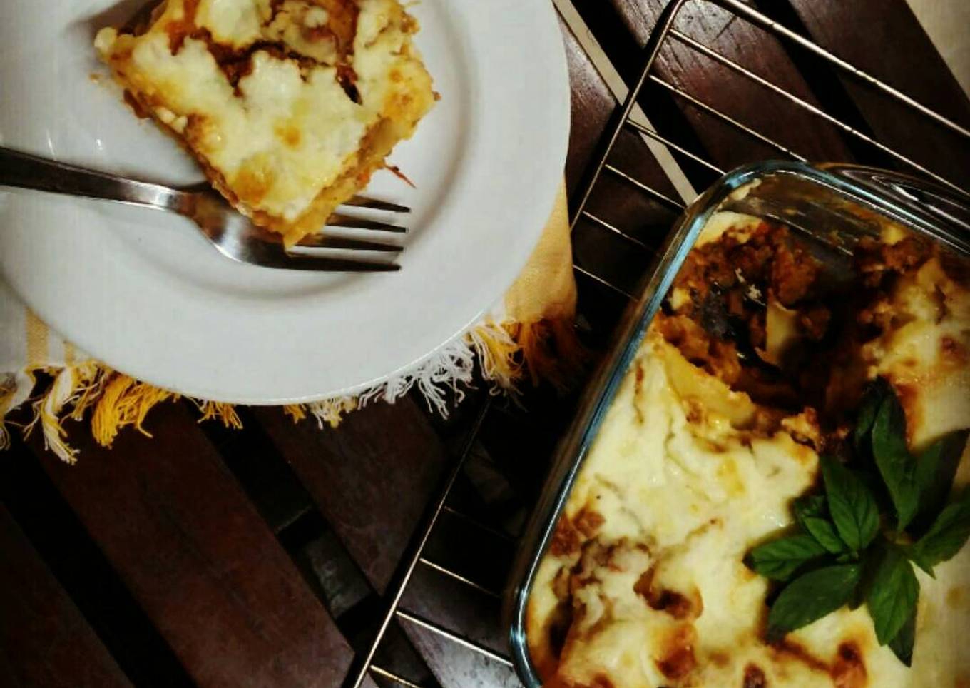 Chicken lasagna