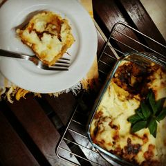 Chicken lasagna A picture of Chicken lasagna.