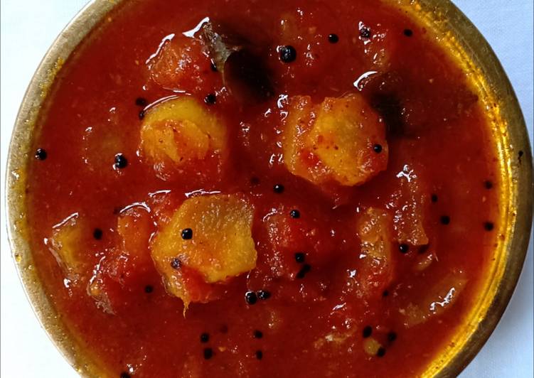 Recipe of Favorite Mula Khatta / Radish Launji in Odia style
