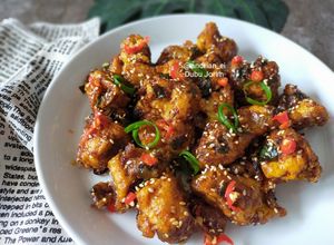 Foto resep Dubu Jorim (Tahu Goreng Pedas ala Korea)