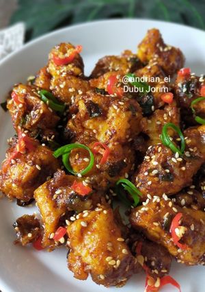 Foto resep Dubu Jorim (Tahu Goreng Pedas ala Korea)