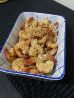 Foto resep Garlic Butter Shrimp with Parmesan