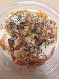 Tortitas de trigo rellenas en air fryer (tipo pizza)