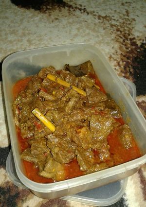 Foto resep Rendang daging sapi