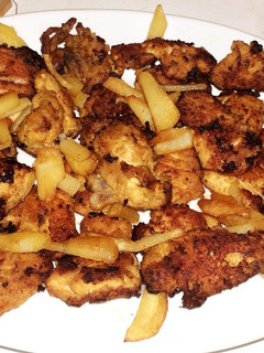 عکسی از دستور جوجه کباب تابه ای