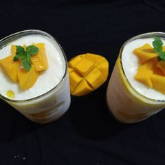 Mango pudding A picture of Mango pudding.