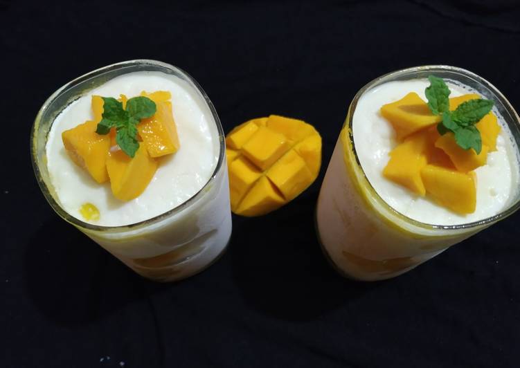 Mango pudding