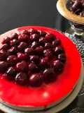 Cheesecake de Cerezas Sin Horno