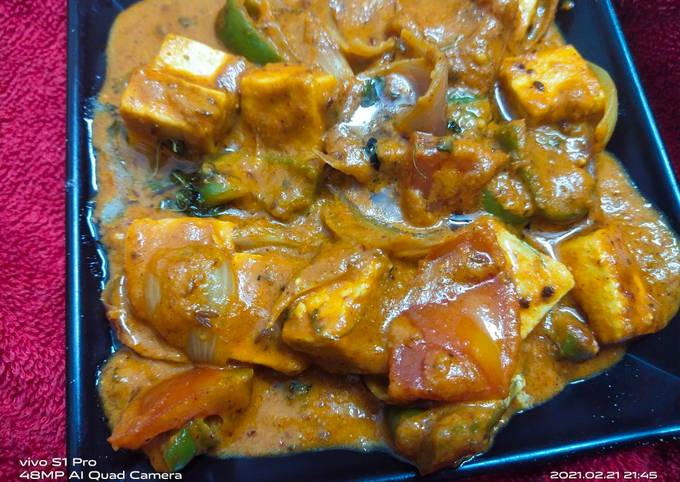 Kadhai paneer