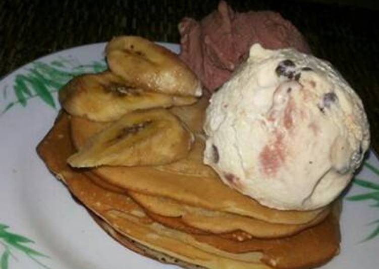 Resep Pancake Es Krim oleh Gia Gio - Cookpad