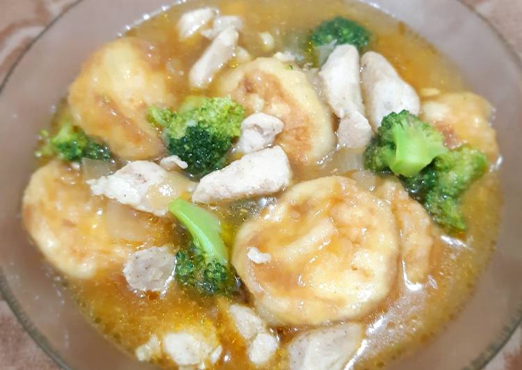 Sapo Tahu Ayam Simpel #SiapRamadan