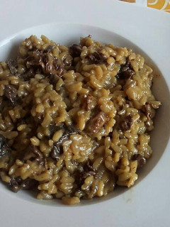 Una foto de Risotto de setas del Pirineu