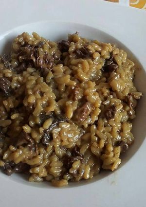 Una foto de Risotto de setas del Pirineu