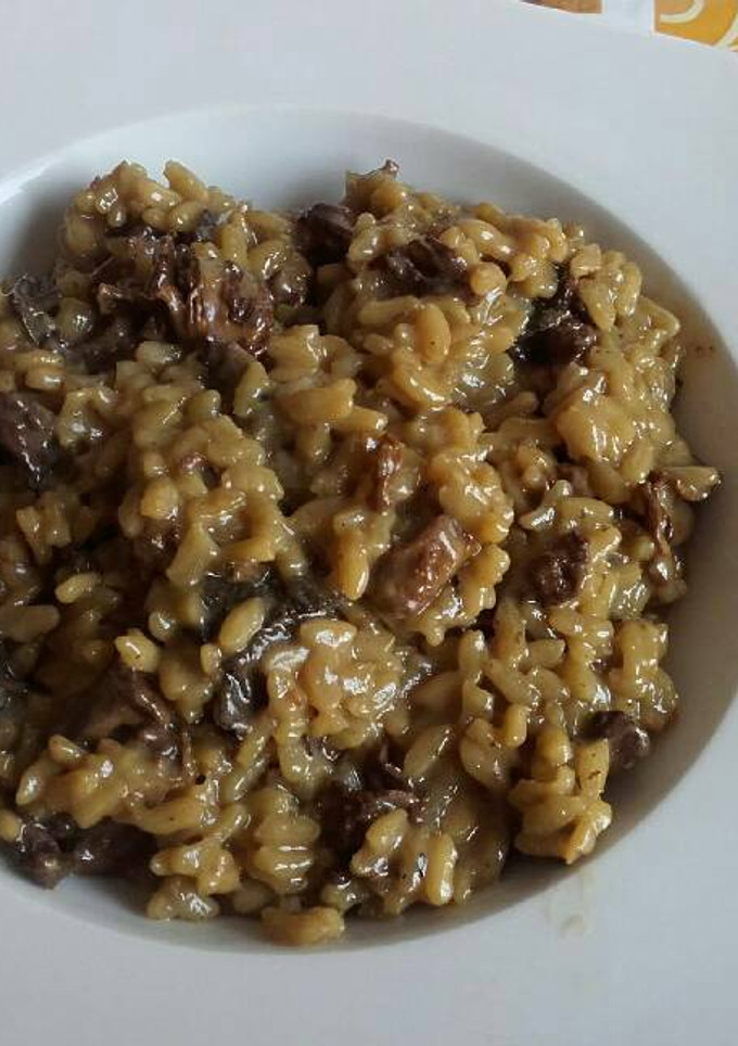 Una foto de Risotto de setas del Pirineu