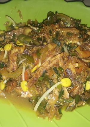 Foto resep Kotok ikan asin Mantul