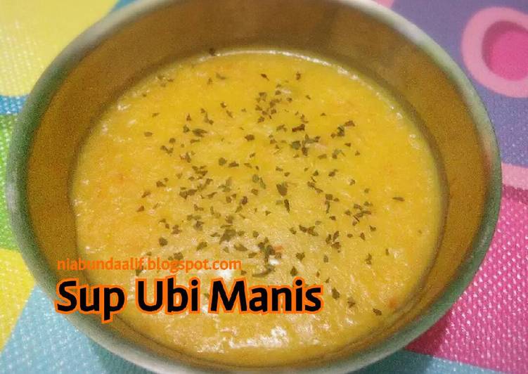 Mpasi Sup Ubi Manis Yummy (menu batita 1y+)