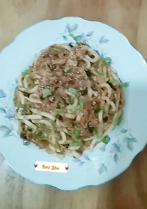 Foto resep Udon Tuna Pedas Membara