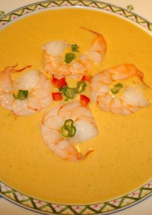 Una foto de CREMA DE CAMARONES (BISQUE FRANCÉS). JON STYLE