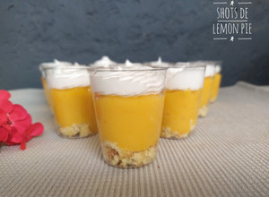 Una foto de Shots de lemon pie 🍋