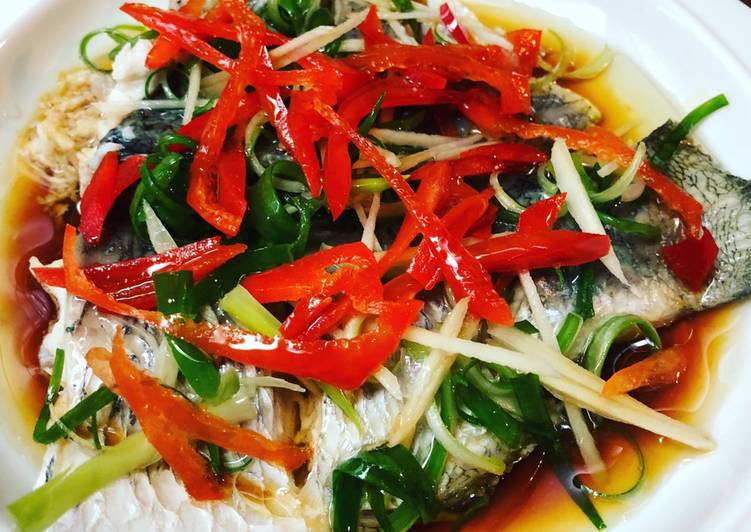 Resep Ikan kukus 蒸魚, Lezat