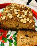 Pan de Plátano con Almendras