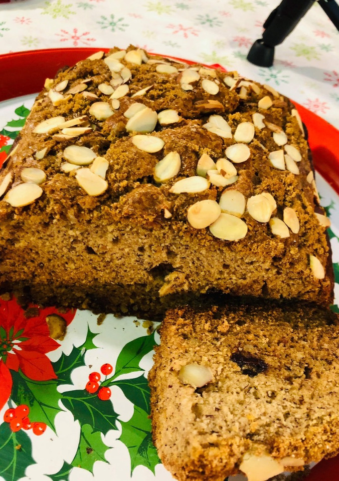 Una foto de Pan de Plátano con Almendras