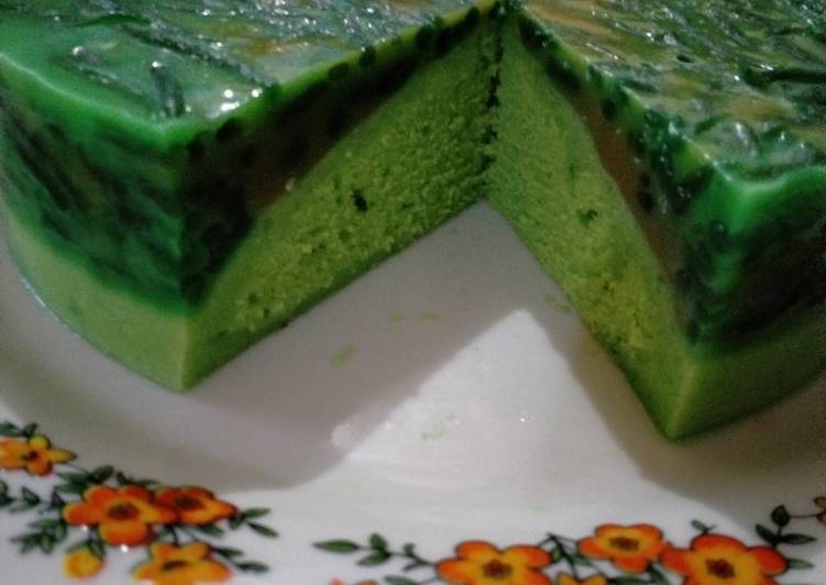 Cara memasak Cake Cendol Dawet  yang Bikin Ngiler