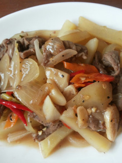Foto resep Tumis daging kentang