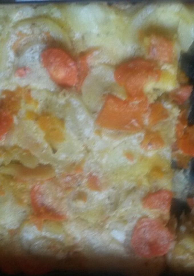 Una foto de Tortilla de verduras al horno