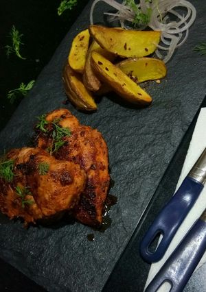 A picture of Peri Peri chicken.