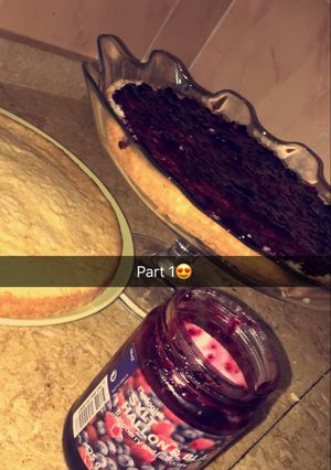 صورة لوصفة كيكة المربى بالڤانيلا