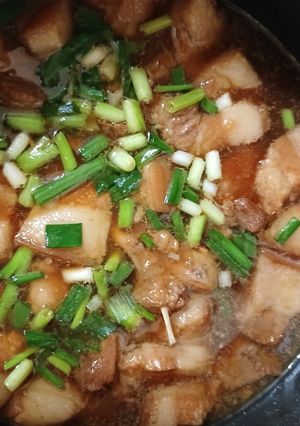 Hình của món Thịt má heo kho tầu rất rất ngon không sợ ngấy.