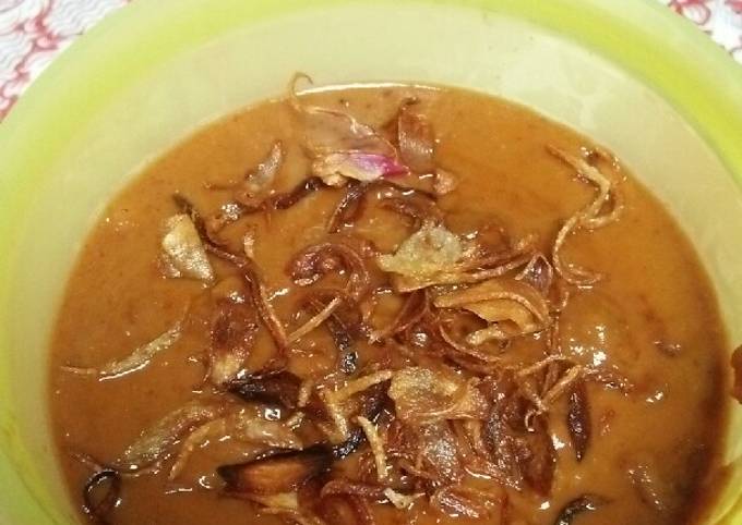 Resep Bumbu kacang somay, Lezat