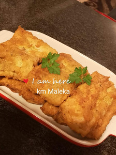 A picture of Deep fried snoek.