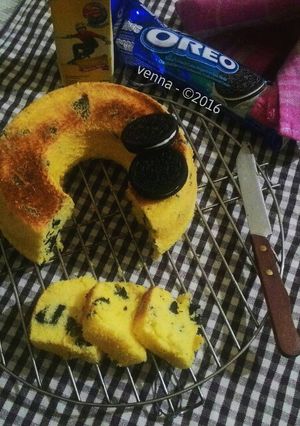 Foto resep Banana Oreo Milk Chiffon Cake