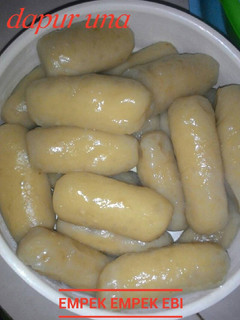 Foto resep Empek empek ebi (praktis)