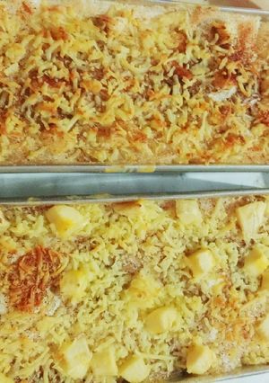 Foto resep Klapetart Durian Toping Pisang Keju