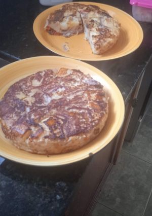 Una foto de Tortilla vegana y vegetariana