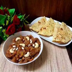 A picture of Barley flour sheera.
