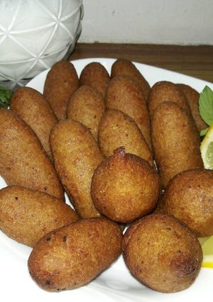 صورة لوصفة كبة مقلية