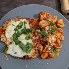 A picture of Faux Chicken Parmagiana.